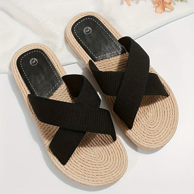 Alexa Comfortable Sandals with Solid Color