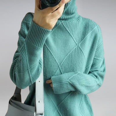 Luna™ | Ultra Soft High Neck Sweater