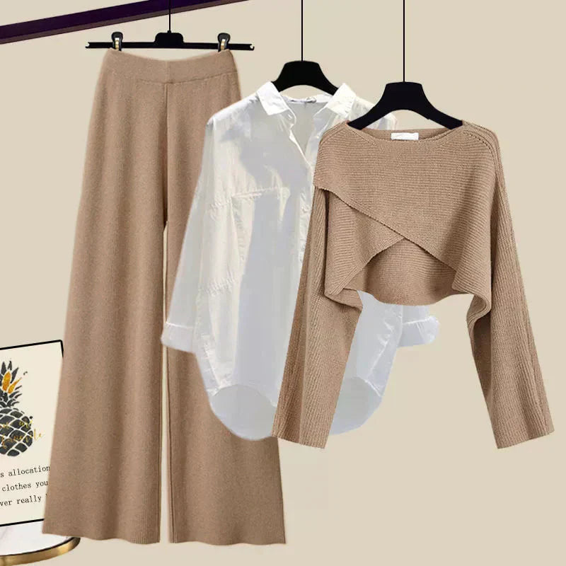 Tina Comfortable Three-Piece Long Sleeve Set