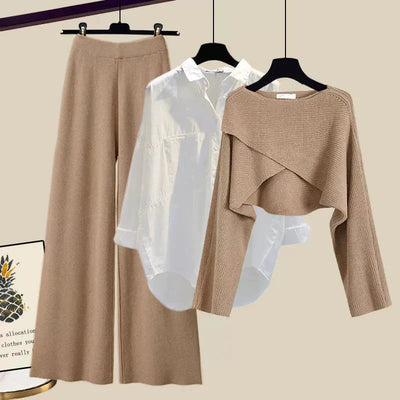 Tina Comfortable Three-Piece Long Sleeve Set