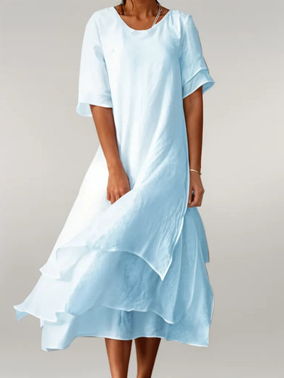 Eloise | Elegant Long Cotton Dress