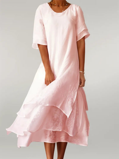 Eloise | Elegant Long Cotton Dress