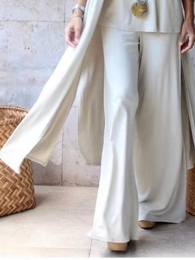 Amalia Vest & Top Pants with Wide Legs