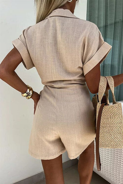 Carolina Half Sleeves Jumpsuit