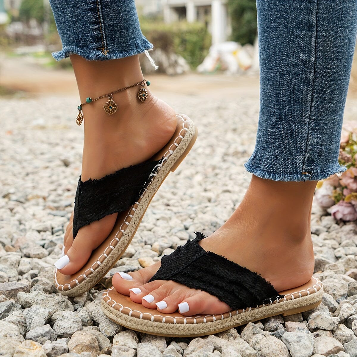 Beatrix Summer New Flat Boho Shoes