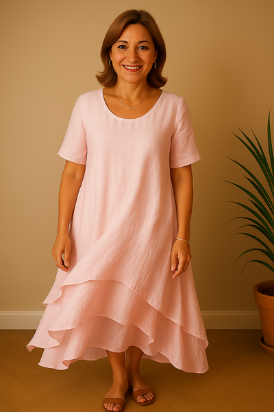 Eloise | Elegant Long Cotton Dress