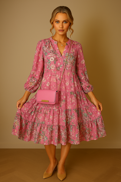 Aria | Floral Printed Dress