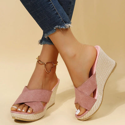 Almina Comfort Wedges Sandals