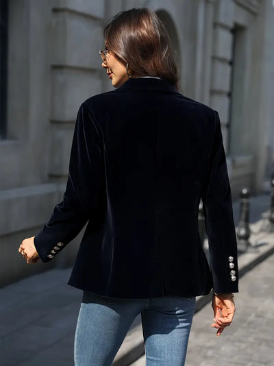 Caterina™ | Elegant Velvet Blazer