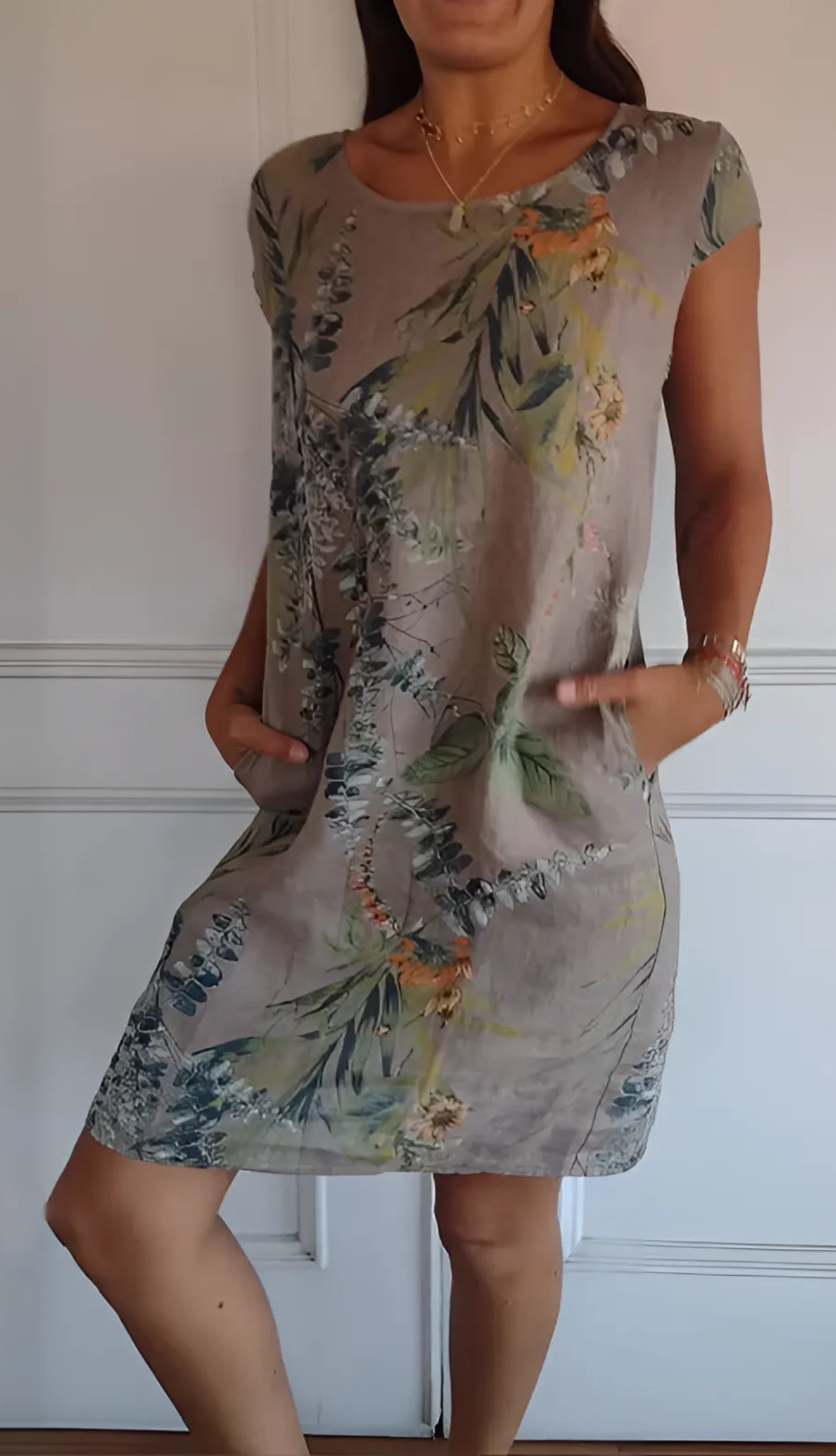 Anne | Comfortable Round Dress
