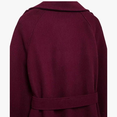 Burgundy Autumn Coat