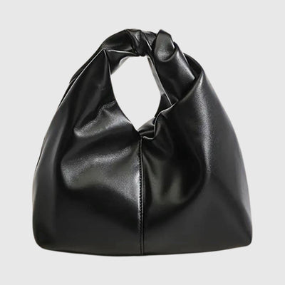 KLARA™ | Leather Twirl Tote Bag