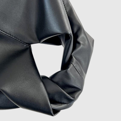 KLARA™ | Leather Twirl Tote Bag