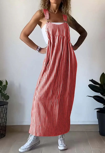 Camille | Casual Striped Jumpsuit