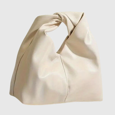 KLARA™ | Leather Twirl Tote Bag