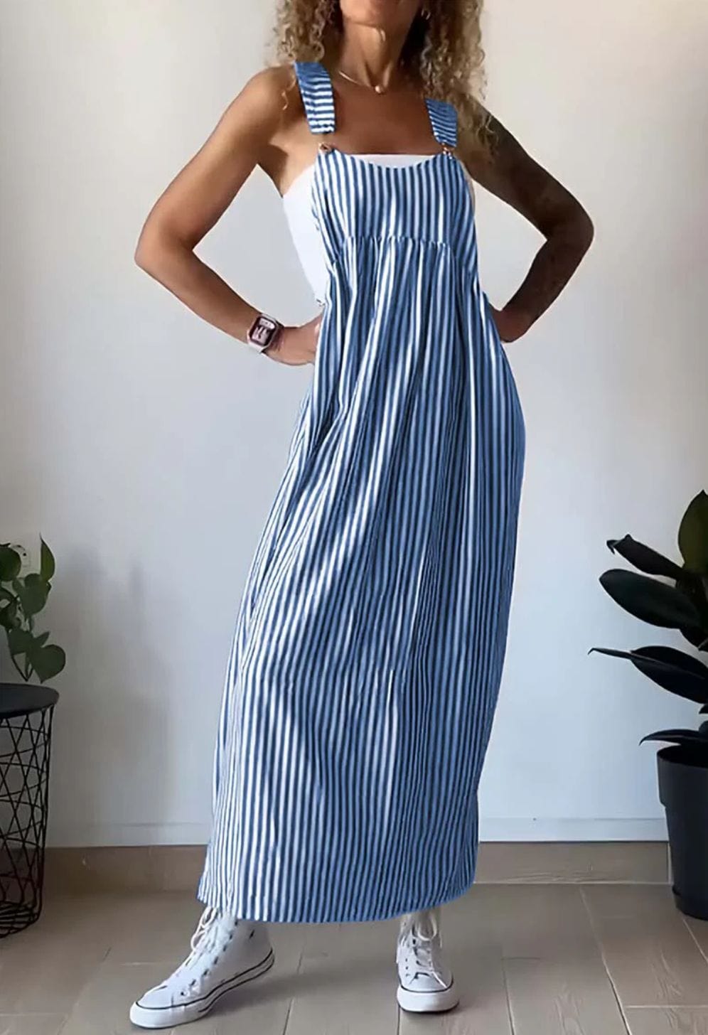 Camille | Casual Striped Jumpsuit
