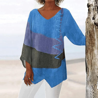 Lina™ | Comfortable Everyday Long Sleeve Blouse