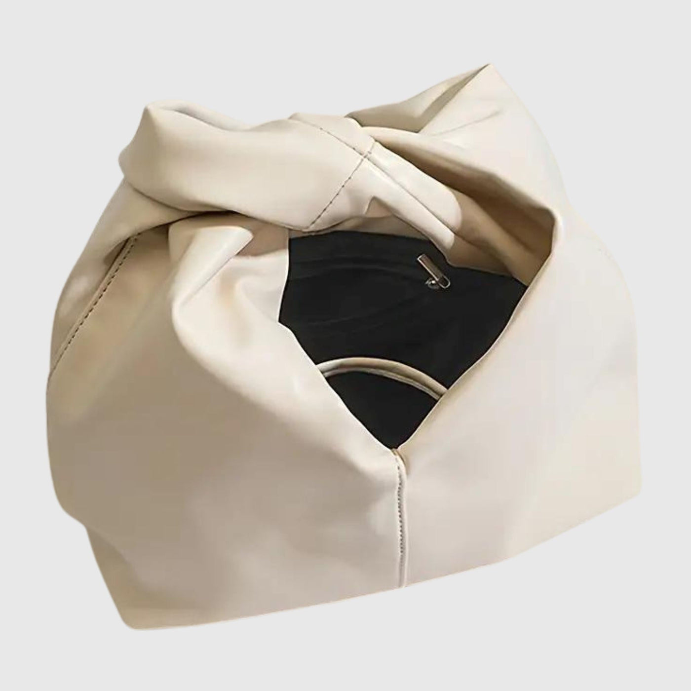 KLARA™ | Leather Twirl Tote Bag
