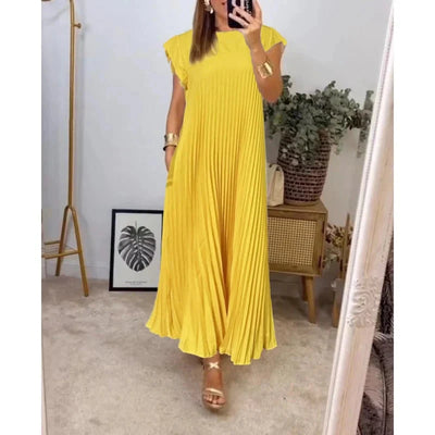 Lara Pleated Dress
