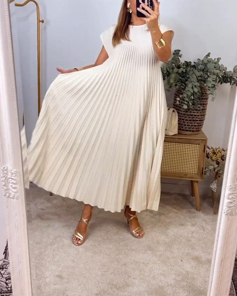Lara Pleated Dress