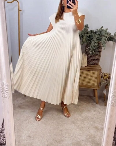 Lara Pleated Dress