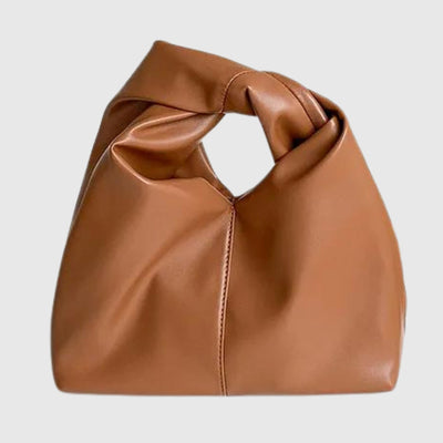 KLARA™ | Leather Twirl Tote Bag