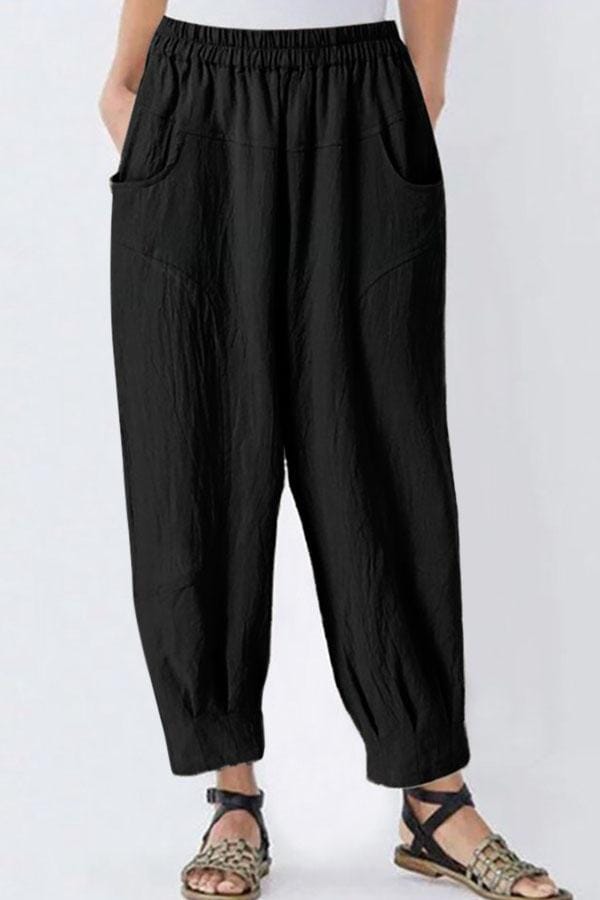 Carline™ - Casual Harem Pants with Side Pockets