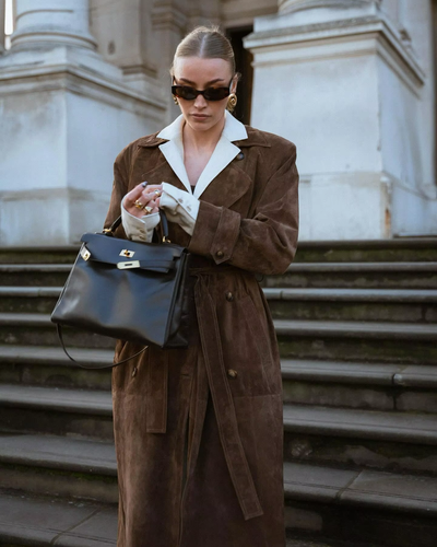 Molly - Faux Suede Jacket