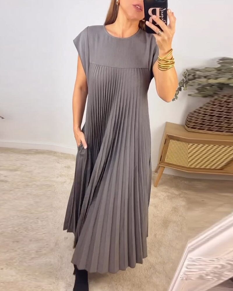Lara Pleated Dress