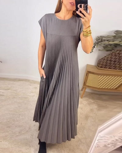 Lara Pleated Dress