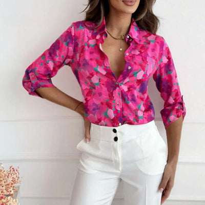 Sophie™ - Casual Blouse with Floral Print