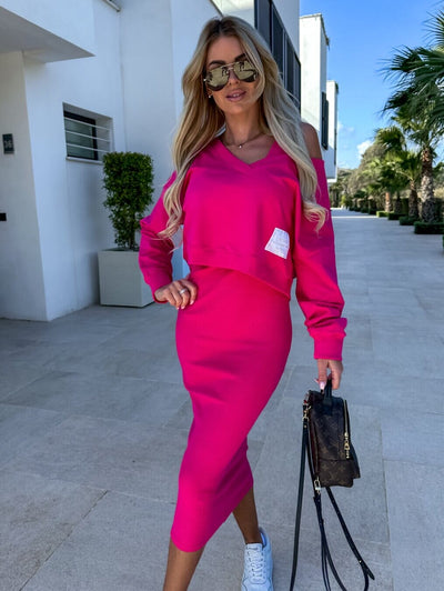 Myrthe Versatile Sweater & Dress Set