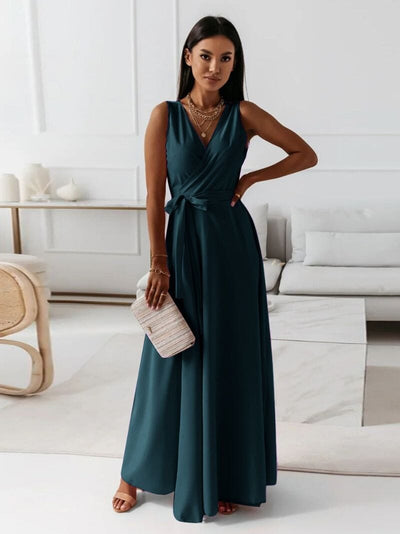 Nina Maxi Dress with V-neck