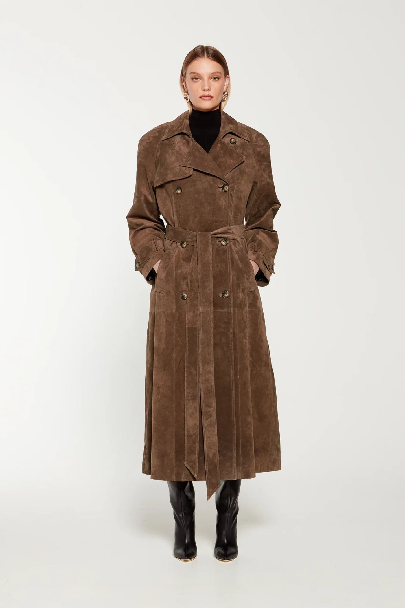Molly - Faux Suede Jacket