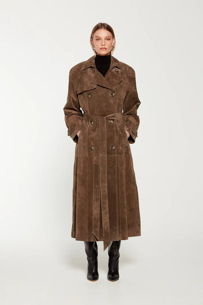 Molly - Faux Suede Jacket