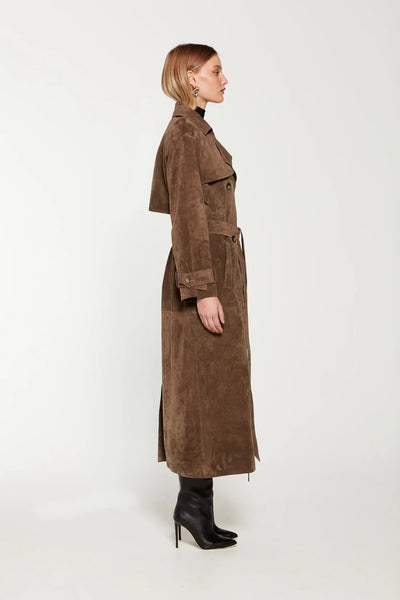 Molly - Faux Suede Jacket