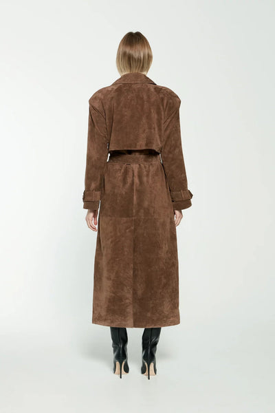 Molly - Faux Suede Jacket