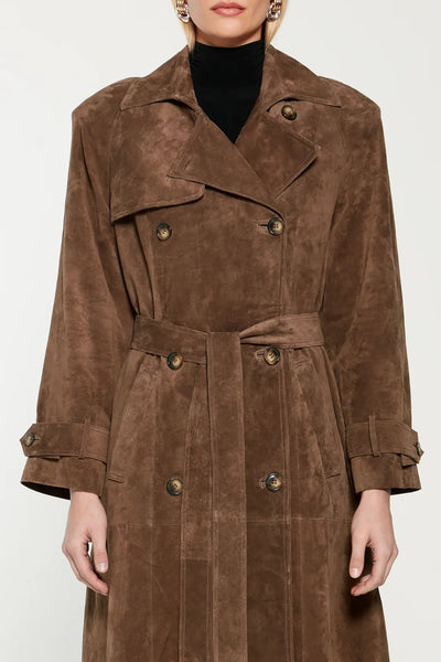 Molly - Faux Suede Jacket