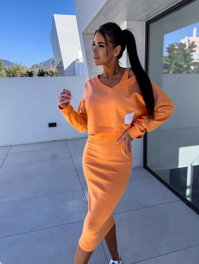 Myrthe Versatile Sweater & Dress Set