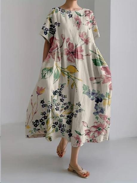 Madeleine | Elegant Floral Dress for Women
