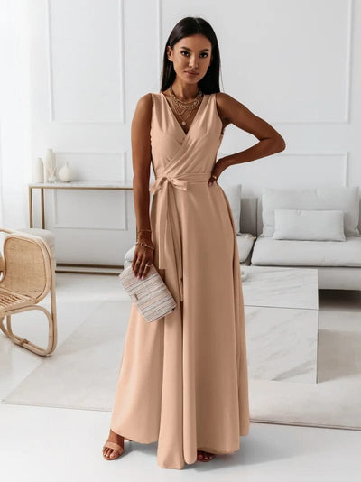 Nina Maxi Dress with V-neck