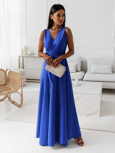 Nina Maxi Dress with V-neck