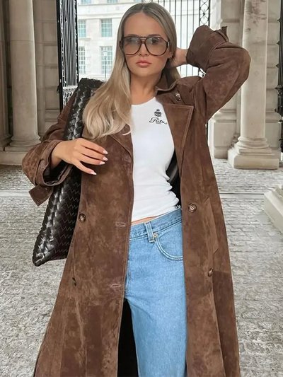 Molly - Faux Suede Jacket