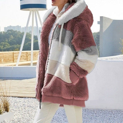 Fibi™ | Cozy Plush Vest with Hood - Delightfully Warm, Soft & Stylish