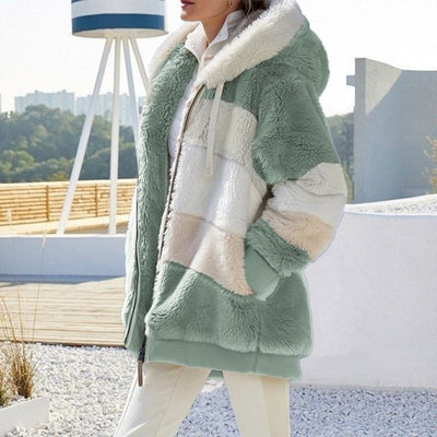Fibi™ | Cozy Plush Vest with Hood - Delightfully Warm, Soft & Stylish