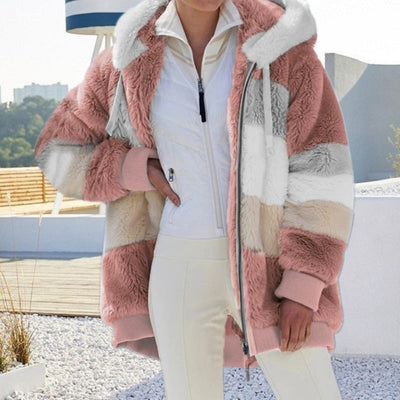 Fibi™ | Cozy Plush Vest with Hood - Delightfully Warm, Soft & Stylish