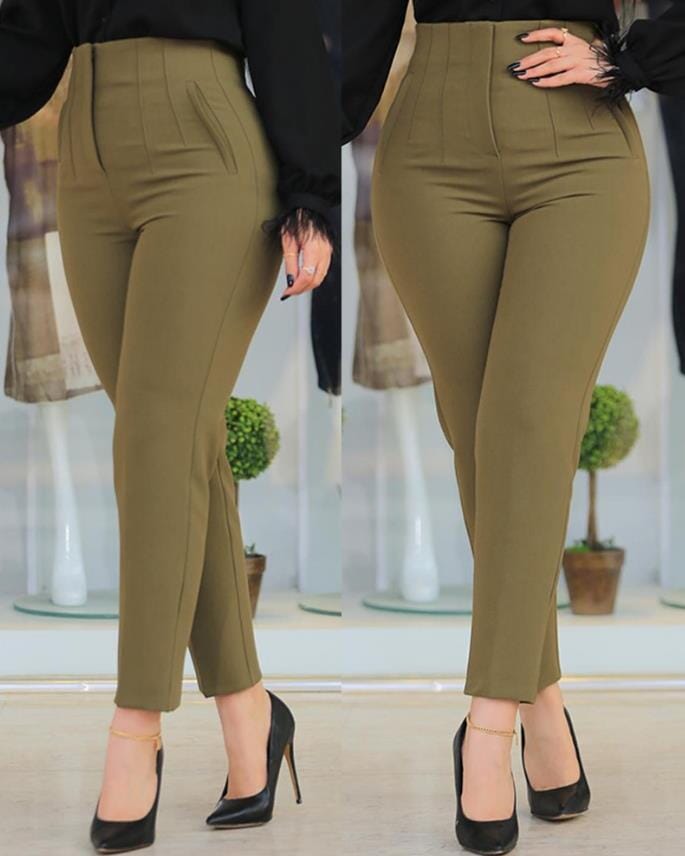 Myrne Casual Trousers High Waist