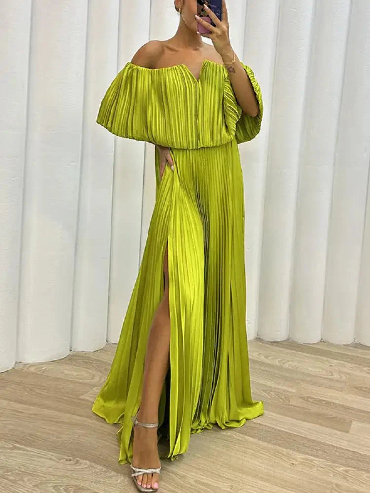 Mallory Butterfly Glam Maxi Dress