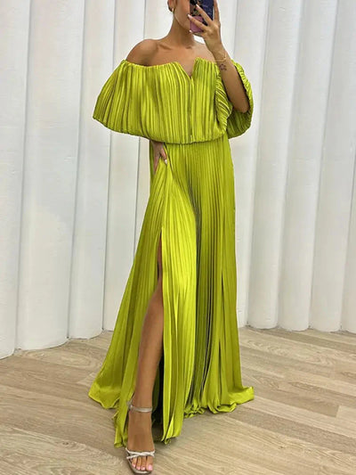 Mallory Butterfly Glam Maxi Dress