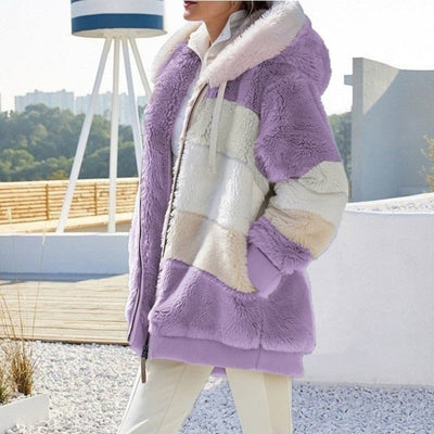 Fibi™ | Cozy Plush Vest with Hood - Delightfully Warm, Soft & Stylish